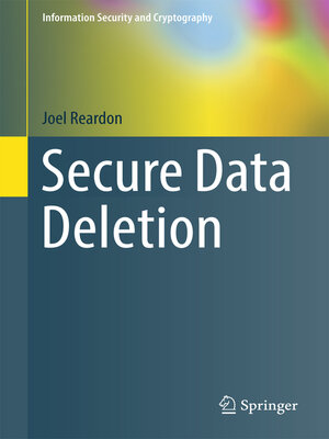 cover image of Secure Data Deletion
